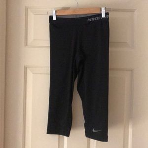 Nike pro black x-small leggings dry fit